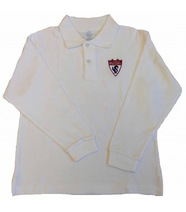 Polo Manga Larga Colegio Mirasierra