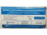 Mascarilla Homologada con Equivalencia FFP2 El Bercial