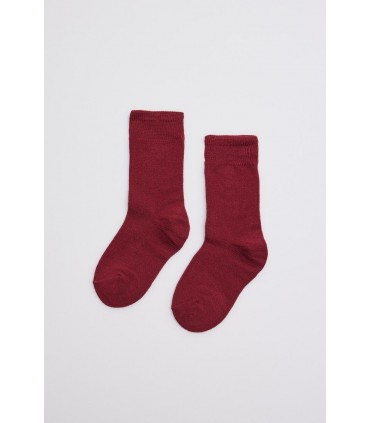 Calcetines cortos granates vestircole (dos pares)