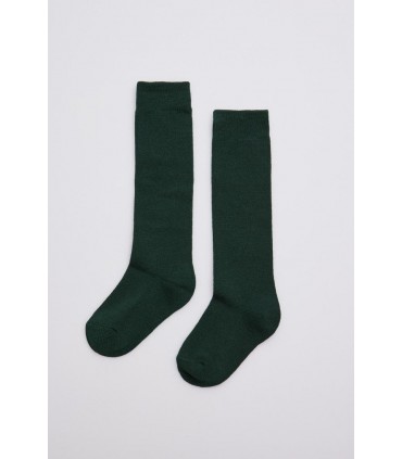 Calcetines hasta la rodilla verdes (dos pares)