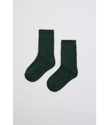 Calcetines cortos verdes (dos pares)